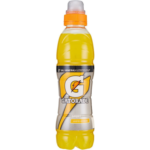 Gatorade Arancia Bevanda energetica Energiegetränk orange 50 cl 24x italienisch Original Energy Drink