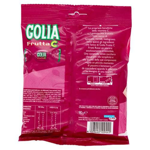 Golia Frutta C Frutti Rossi Rote Fruchtbonbons 12x 90 g