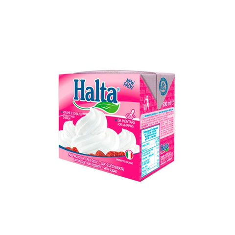 Halta Stärke & Bindemittel Halta Preparato per dolci da montare gia zuccherata UHT-Basis für Süßigkeiten schon gesüßt Gebäckprodukt 500 ml 3x italienisch Original 8004172000303