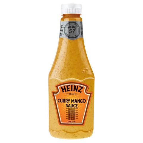 Heinz Gewürz - Sauce 57 Curry Mango Sauce 6 Flaschen á 875ml Original italienisch