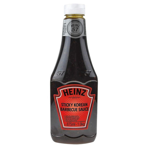 HEINZ Barbequesaucen HEINZ Sticky Korean Barbecue Sauce 6 x 875 ml Original italienisch 5000157107725