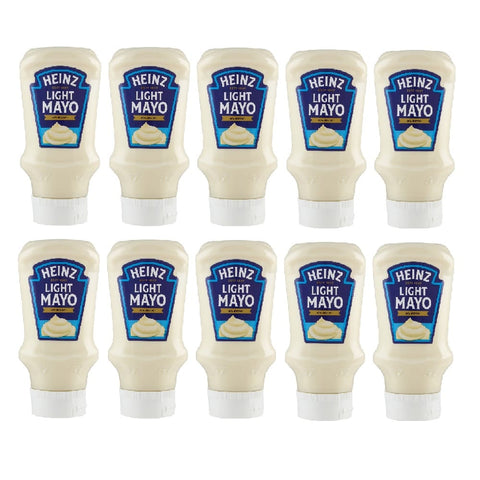 HEINZ Mayonnaise 10x Heinz Mayo Light Leichte Mayonnaise 400 ml