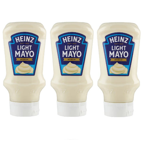 HEINZ Mayonnaise 3x Heinz Mayo Light Leichte Mayonnaise 400 ml