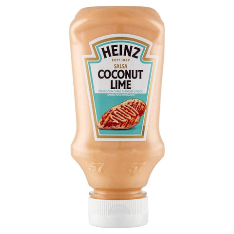 Heinz Salsas Heinz Salsa Coconut Lime Sauce Kokos Limette 3x 220 gr italienisch Original 8001040201657