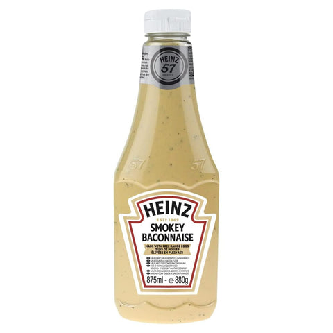 HEINZ Senf HEINZ Senf Smokey Baconnaise Dosierflasche a 875ml Original italienisch 5000157076700