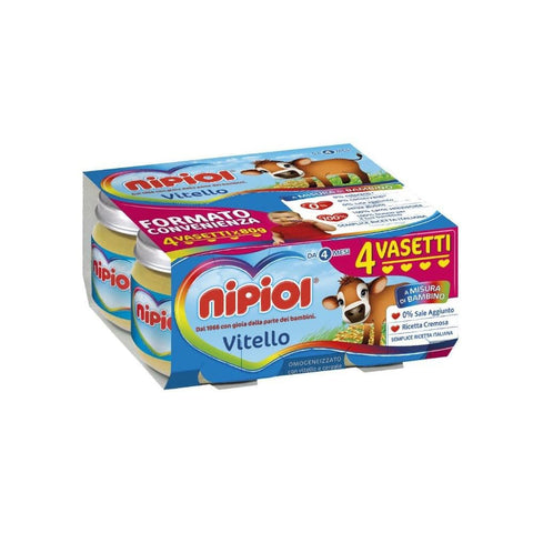 HEINZ Nipiol Omog Vitello 4x80g italienisch Original