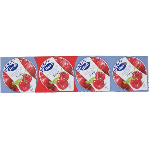 Hero Konfitüren Hero ciliegie Konfitüre Einzeldosis Kirschen Brotaufstriche ( ) 4x25 g italienisch Original 8000080002330
