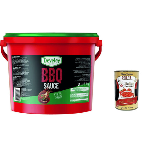 Salsa Barbecue Secchiello Barbecue Sauce Eimer HO.RE.CA 5 kg Barbequesaucen italienisch Original