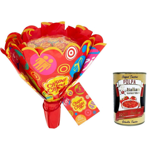 Chupa Chups Flower Bouquet, Lutscher 1 Stk Original italienisch Gebäck