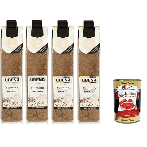 UBENA Cumino Macinato, gemahlener Kreuzkümmel 1 Stk Original italienisch Feinkost