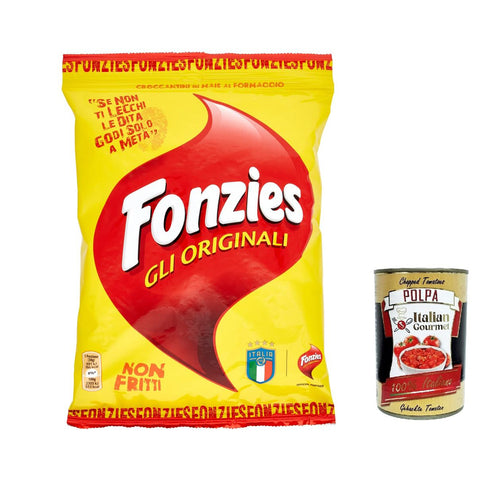 Fonzies Gli Originali Croccantini di Mais al Formaggio, Maissnack mit Käse 40x40g Original italienisch