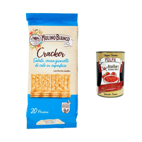 Mulino Bianco ungesalzene Cracker mit nachhaltigem Mehl 500 g Crackers italienisch Original