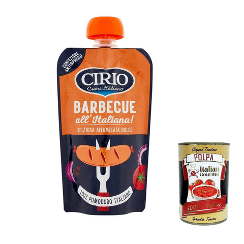 Cirio salsa barbecue all'italiana, gluten 3x Original italienisch Sauce