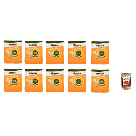 Morato Brotchips mit Olivenöl 10x 85 g inkl. Italian Gourmet polpa 400g Original italienisch
