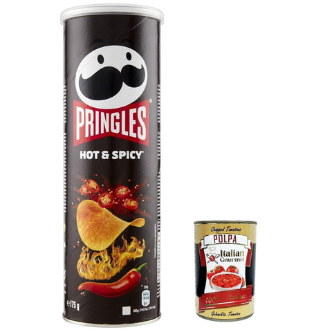 Perfect Flavour Hot & Spicy Patatine Kartoffel chips 12x175g Original italienisch Snack