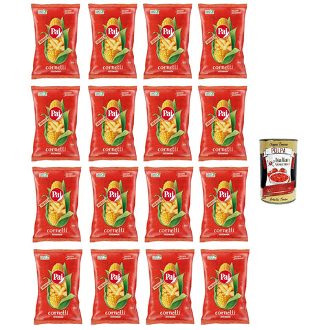 Pai I Cornetti Gusto Formaggio Cotti al forno Im Ofen gebackene Croissants mit Käsegeschmack 16x125g Original italienisch Snack