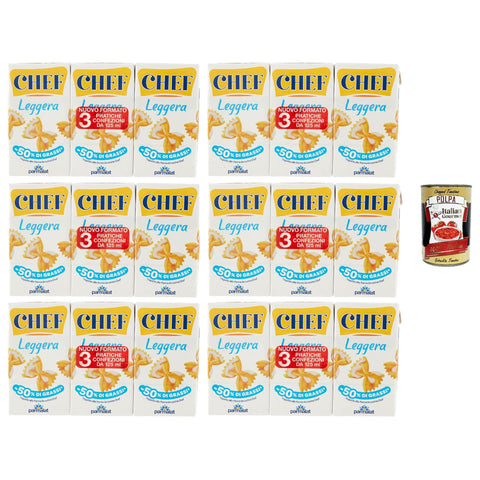 Parmalat Chef Leggera Kochsahne, Leicht, 6 pack,, 50% weniger Fett 6 pack, 18 x 125 ml 18 x 125 ml inkl. Italian Gourmet polpa 400g Original italienisch