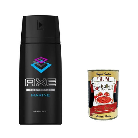 Axe Marine Sea Breeze & Sage Scent Deodorant & Bodyspray 150 ml 3x Original italienisch inkl. Italian Gourmet Polpa 400g