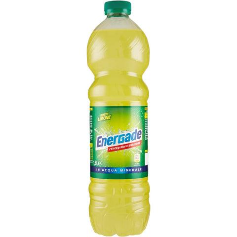Energade Limone Bevanda energetica Zitronen - Energy - Drink 1, 5 lt 6x Original italienisch