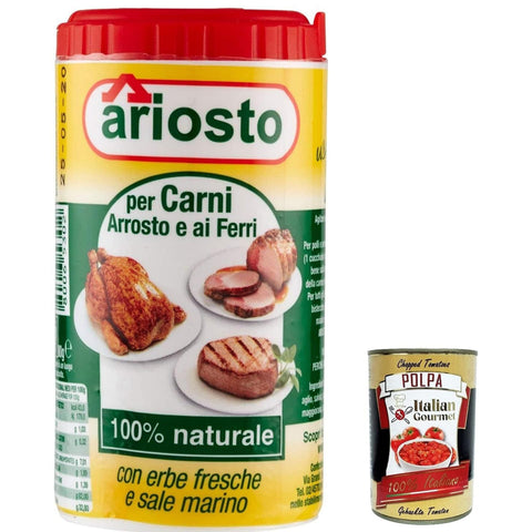 ariosto Gewürz für gebratenes und gegrilltes Fleisch 12x80g Original italienisch Feinkost