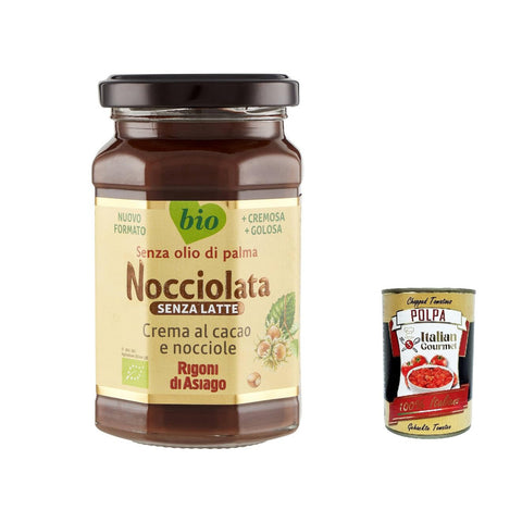 Rigoni di asiago Nocciolata Milchfrei, Haselnusscreme ohne Palmöl 3x250g Original italienisch Gebäck