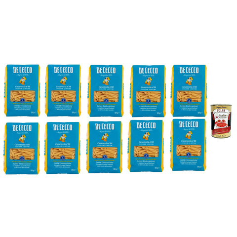 De Cecco Casareccia N°88, 100% Pasta Nudeln 5x 500g inkl. Italian Gourmet Polpa 400g Original italienisch