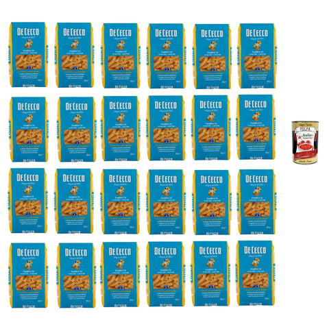 De Cecco Fusilli N°34, 100% Pasta Nudeln 24x500g Original italienisch