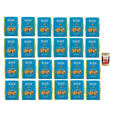De Cecco Mezzi Rigatoni N°26 100% Pasta Nudeln 24x500g Original italienisch