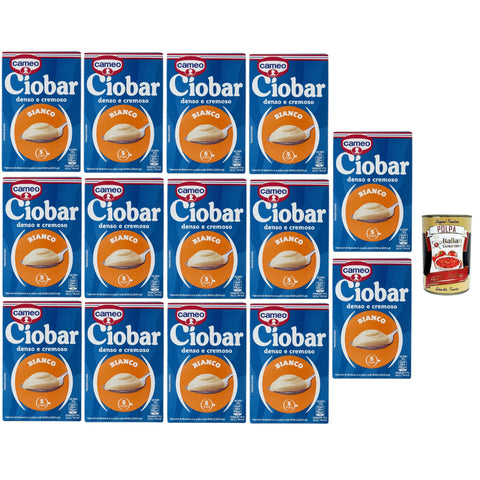 Cameo Ciobar Weiße Schokolade heiße schokolade istant chocolate schoko, istant white hot chocolate 14x 105g inkl. Italian Gourmet polpa 400g Original italienisch