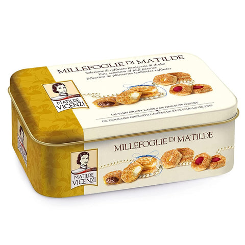 Vicenzi Matilde Biscotteria millefoglie kekse butterkekse cookies biscuits 3x330g Original italienisch