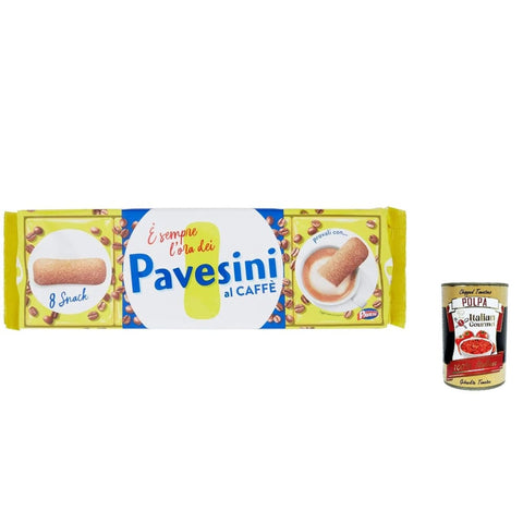 Pavesi Pavesini Kekse Kaffee Biscuits 200 g cookies Coffee kuchen 3x Original italienisch inkl. Italian goumet Polpa 400g