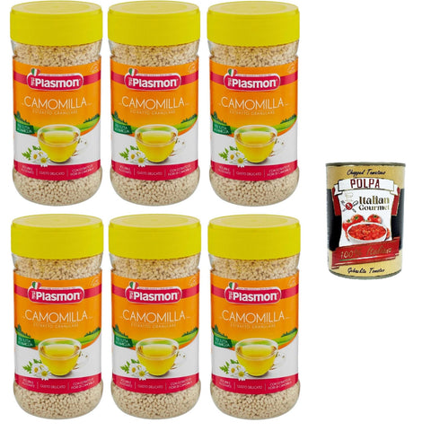 Plasmon Estratto Granulare Camomilla Kamillen - Granulatextrakt 6x 360gr inkl. Italian Gourmet Polpa 400g Original italienisch