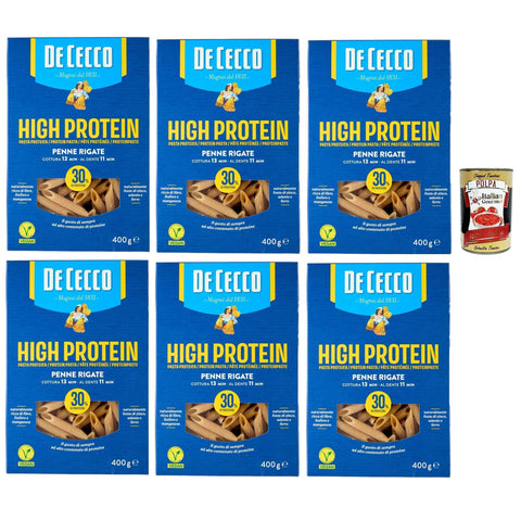 De Cecco Penne rigate Nr. 41, High protein 1x400g Original italienisch Pasta