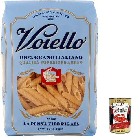 Voiello Pasta Penne Ziti Rigate Nudeln 100 % italienische N 155 20x500g Original italienisch