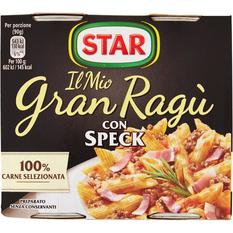 Star Il mio Gran ragu Star speck tomatensauce sauce mit speck Tomatensuppe 8x 2x 180g Original italienisch