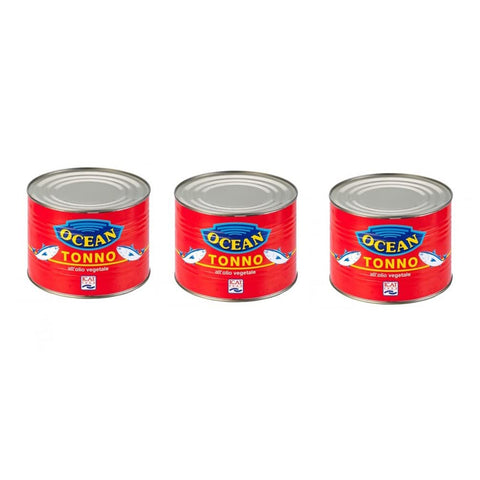 Ocean Tonno in Olio di Semi Thunfisch in Samenöl Thunfisch in Pflanzenöl CATERING FORMAT 1730 g Dose italienisch Original