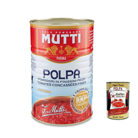 Mutti Tomatenpulpe Tomaten sauce 100% 3x4,05kg Original italienisch
