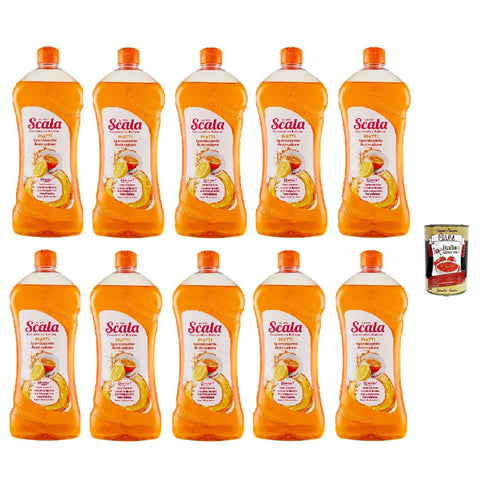 Scala piatti anti odore agli agrumi, Citrus Anti Geruch Geschirrspülmittel 10x750ml Original italienisch Haushalt