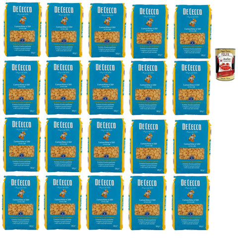 DE CECCO Lumachine N°180, 100% Pasta Nudeln 20x500g Original italienisch