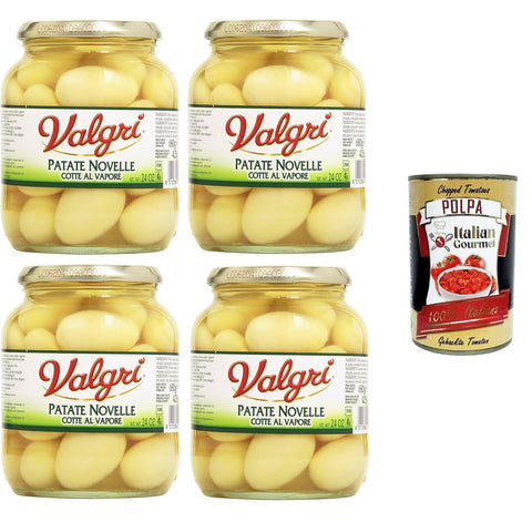 Valgri Patate Novelle, Cotte al Vapore Kartoffeln, gedämpft 4 x 680 g Kartoffeln & Knödel italienisch Original