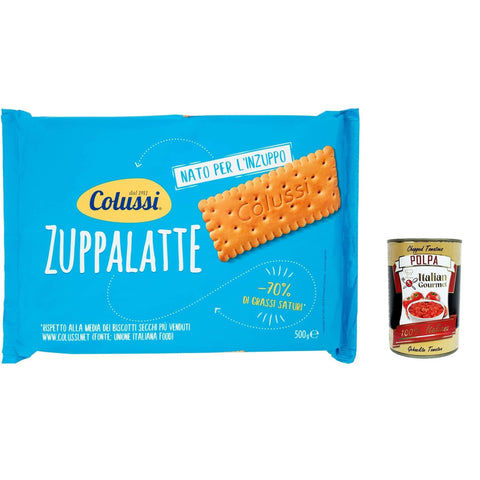 Colussi Zuppalatte Italienische Kekse ohne Palmöl Biscuits Cookies Kleingebäck 3x500g Original italienisch