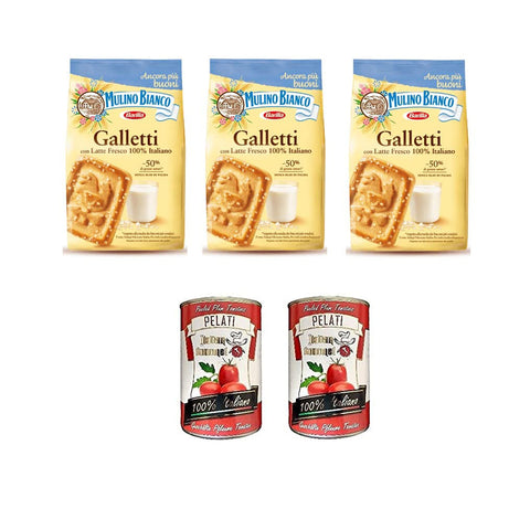 Mulino Bianco Kekse Galletti Italien biscuits cookies 3x350g Original italienisch