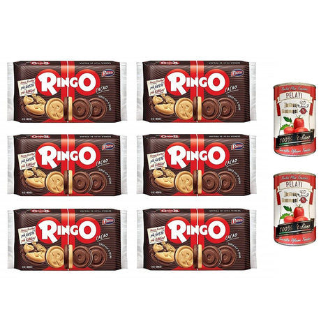 Pavesi Kekse Ringo Kuchen mit Kakao 6 a snack pack cookies riegel 6x330g Original italienisch