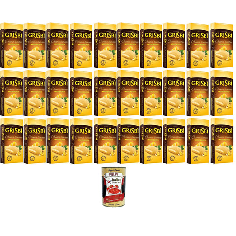 Grisbi Zitrone Einzeldosispackung mit 2 Keksen Box mit 30 Stück italienisch Original