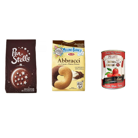 Mulino Bianco Pan di stelle Abbracci Kekse italien biscuits cookies 2x350g Original italienisch