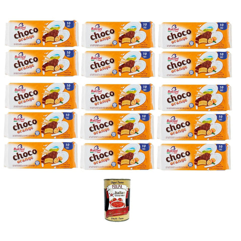 Balconi Choco Orange Brioches kuchen cake mit Orange und Schokolade 15x300 g Kuchen & Torten italienisch Original
