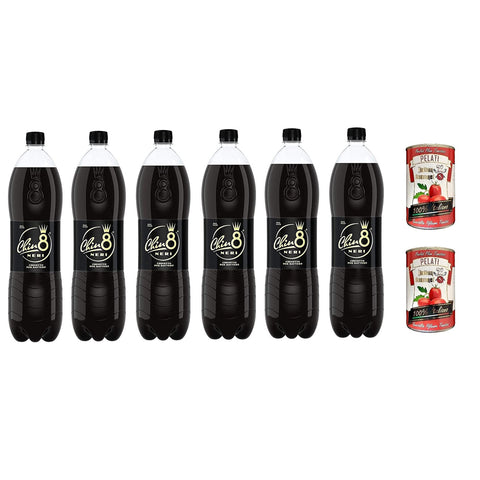 Neri Chinotto PET Flasche Chin8 Klassisch Italien Bitterorange Limonade 6x1,5l Original italienisch Getränk