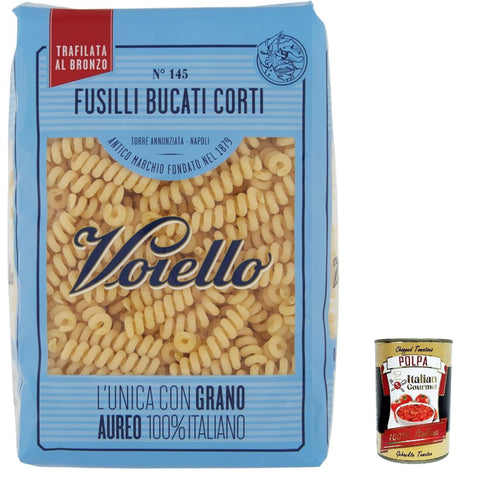 Voiello Pasta Fusilli bucati corti Nudeln 100 % italienische N145 20x500g Original italienisch