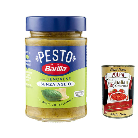 Pesto alla Genovese senza Aglio 190 g | Glutenfreie Pasta Nudel Sauce Unser Klassiker mit 100% italienischem Basilikum ganz ohne Knoblauch italienisch Original