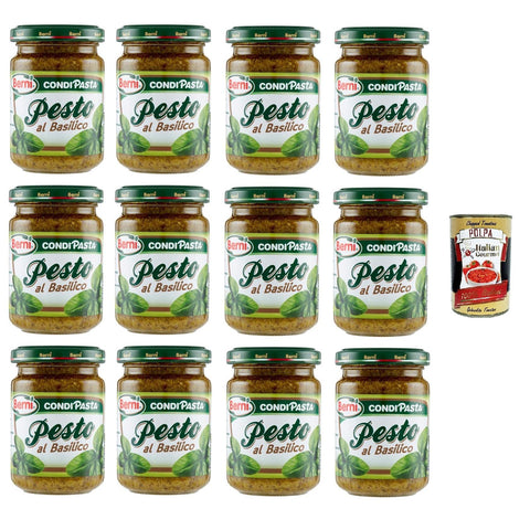 Berni Pesto BasilicoBasilikum Pesto 12x135 gr italienisch Original